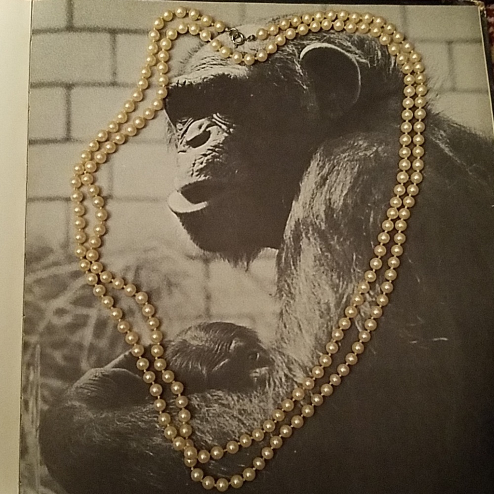 Faux pearls